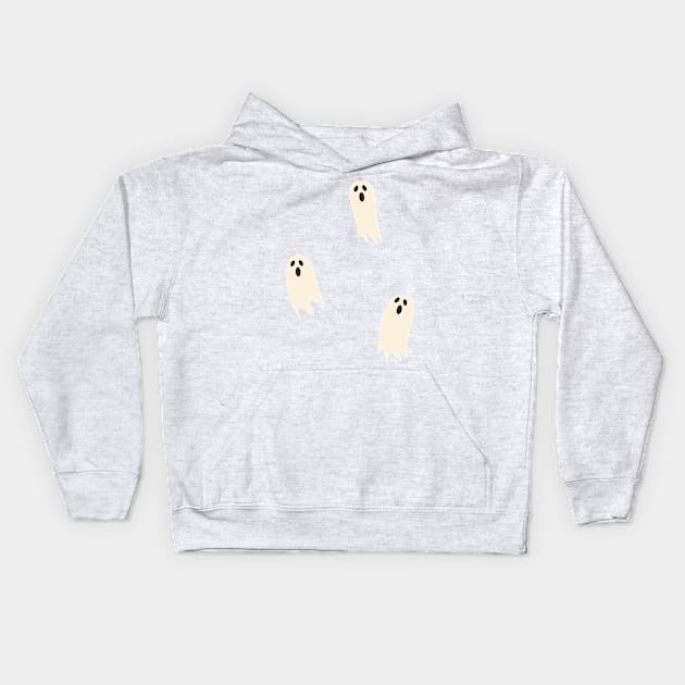 Ghosts 1 Kids Hoodie by littlemoondance